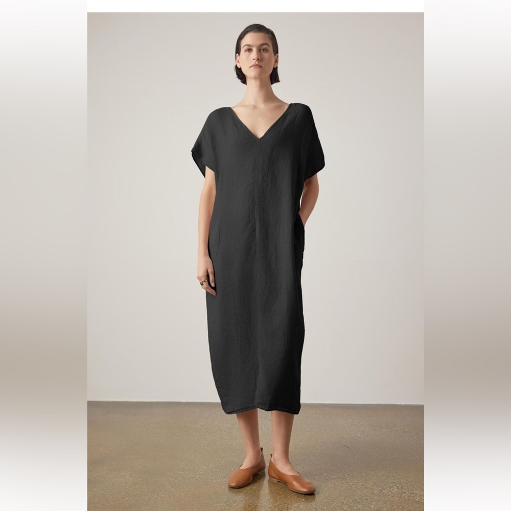 Relaxed Linen Dress